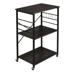 Erro Serveerwagen - keukentrolley - 60x40x89 cm - zwart Sale