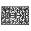Esschert Design Deurmat Rubber - zwart - klassiek - 60 x 40 cm Discount