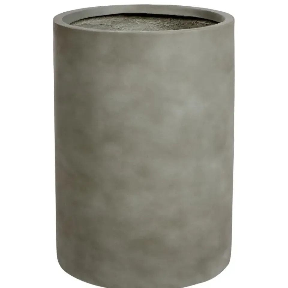 Leen Bakker EUCOMMIA - Bloempot - Grijs - MgO New