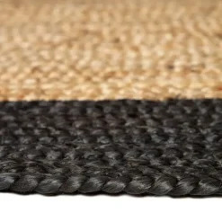 Eva Interior Eva Interieur Vloerkleed Jute - Naturel/Antraciet - 140x190 Discount