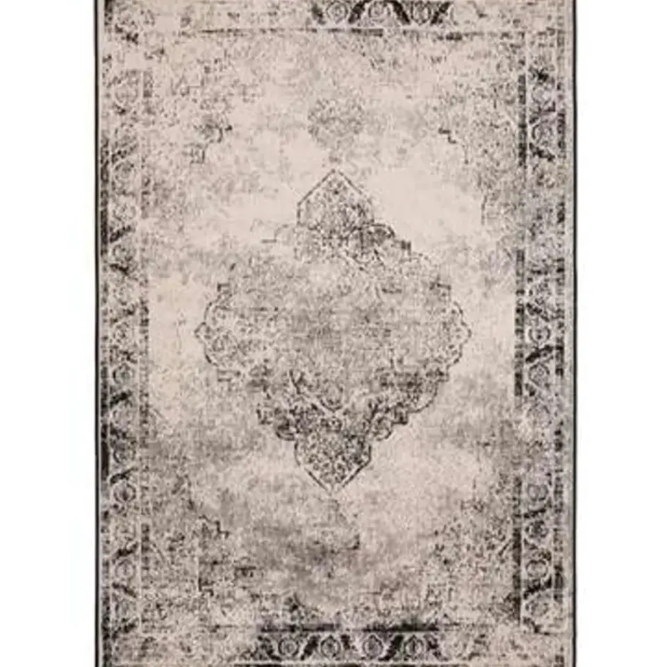 Eva Interior Buiten vloerkleed - Sage- Zwart - 200x290 cm Sale