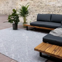 Eva Interior Buitenkleed Marble grijs/wit - 230 x 160 cm New