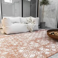 Eva Interior Buitenkleed Roest Frost - 340 x 240 cm Clearance