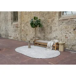 Eva Interior ovaal buitenkleed Dahl zwart - 230 x 160 cm Sale