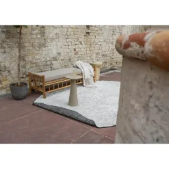 Eva Interior ovaal buitenkleed Dahl zwart - 340 x 240 cm Outlet