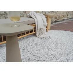 Eva Interior ovaal buitenkleed Dahl zwart - 340 x 240 cm Outlet