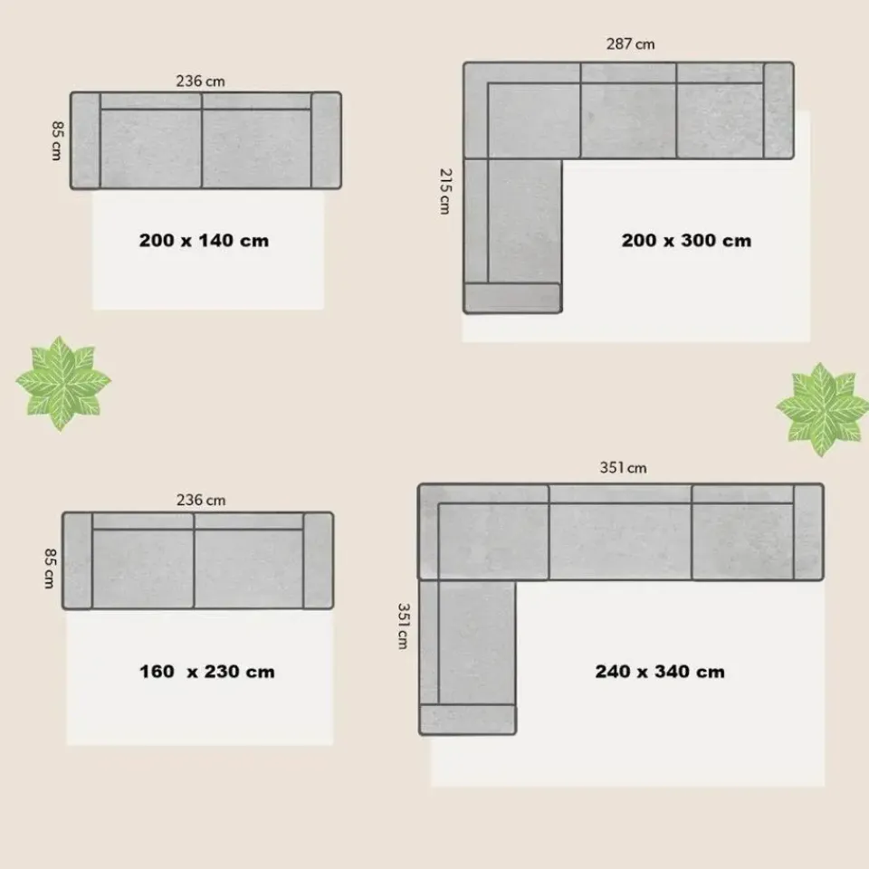 Eva Interior Vintage Vloerkleed Bloom Groen - 270 x 185 cm Discount