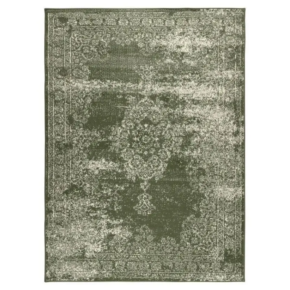 Eva Interior Vintage Vloerkleed Bloom Groen - 225 x 160 cm Outlet