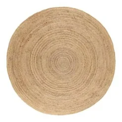 Eva Interior Vloerkleed Jute Rond - Naturel - 240 Ø (L) Discount