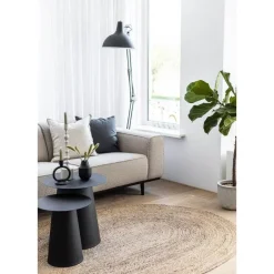 Eva Interior vloerkleed ovaal jute - naturel - 200 x 300 cm New