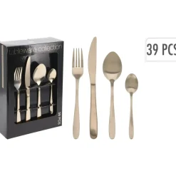 Excellent Houseware Bestekset - 39-delig - zilver - RVS - 6 personen Online