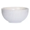 Excellent Houseware kommen/schaaltjes - D14 x H7 cm - ivoor wit