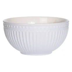 Excellent Houseware kommen/schaaltjes - D14 x H7 cm - ivoor wit