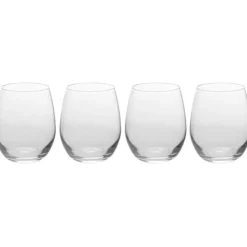 Excellent Houseware luxe sap/waterglazen - 4x stuks - 390 ml Sale