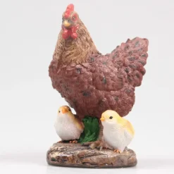 Farmwood Animals Farmwood Kip tuin beeldje - binnen/buiten - 15 x 10 x 20 cm Online