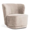 Collectables Fauteuil Claire - Stof Beige Discount