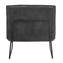 HomeMixx Fauteuil James - Velvet Antraciet Hot