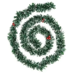 Feeric lights & Christmas Feeric Christmas Dennenslinger - met sneeuw en besjes - 200 cm Outlet