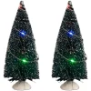 Feeric lights & Christmas Feeric Christmas 2x decoratie kerstboompjes - 15 cm - 20 LEDs Discount