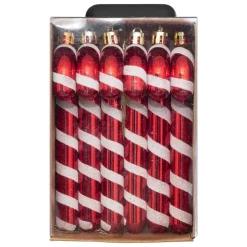 Feeric lights & Christmas Feeric lights and christmas kersthangers - zuurstokken- 6x Hot