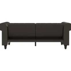 Dorel Home Felix - 3-zits slaapbank in antraciet stof Clearance