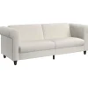 Dorel Home Felix II - 3-zits slaapbank in crèmekleurige stof Online