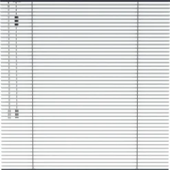 Fenstr aluminium jaloezie 25mm metallic - blauw (35301) Discount