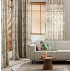 Fenstr bamboe jaloezie Tahiti 50mm - eiken (25901) New