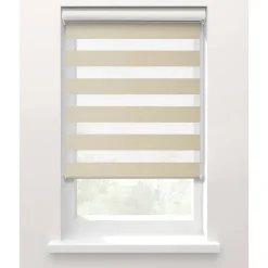 Fenstr Duo rolgordijn Planos lichtdoorlatend - zand (25022) Best