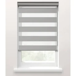 Fenstr Duo rolgordijn Trim lichtdoorlatend - grijs (20067) Online
