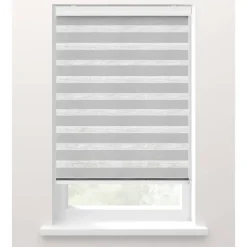 Fenstr duo-rolgordijn lichtgrijs - 60x175 cm Online