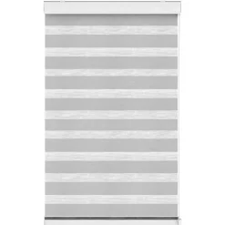 Fenstr duo-rolgordijn lichtgrijs - 120x240 cm Best