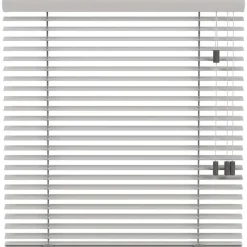 Fenstr houten jaloezie Kopenhagen 50mm - lichtgrijs (20020) Outlet