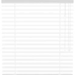 Fenstr houten jaloezie New York 65mm - sneeuwwit (10009) Online