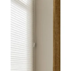 Fenstr plisségordijn Boston dubbel 25mm lichtdoorlatend - off-white (10716)