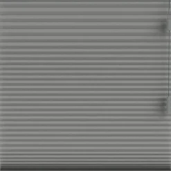 Fenstr plisségordijn Boston dubbel 25mm lichtdoorlatend - donkergrijs (20513) Outlet