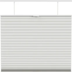 Fenstr plisségordijn Chicago dubbel 45mm verduisterend - linnen (25515) Clearance