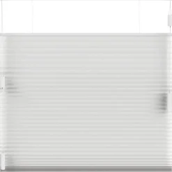 Fenstr plisségordijn Montreal dubbel 25mm verduisterend - wit (10329) Online