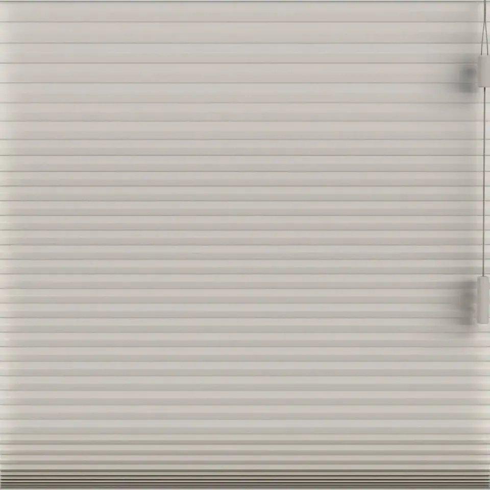 Fenstr plisségordijn Montreal dubbel 25mm verduisterend - taupe (30023) Clearance