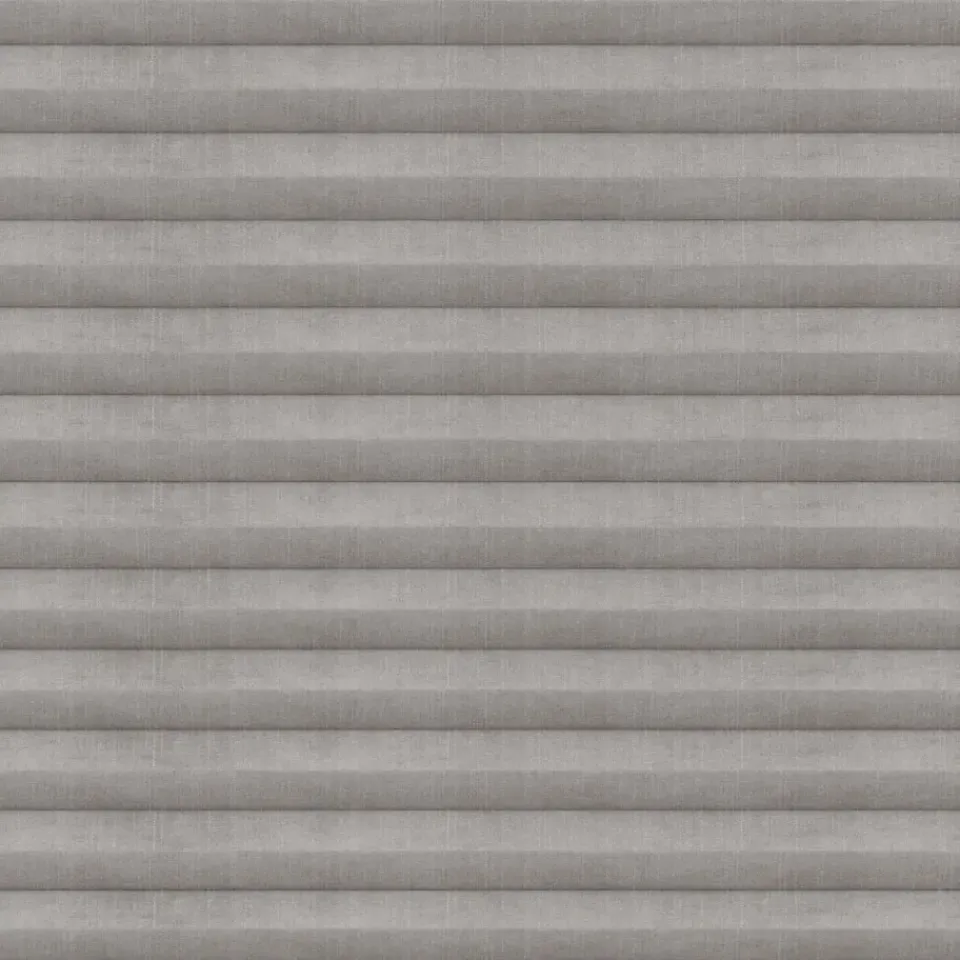 Fenstr plisségordijn Sidney dubbel 45mm transparant - taupe (30026) Sale