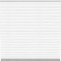 Fenstr plisségordijn Sidney dubbel 45mm transparant - taupe (30026) Sale