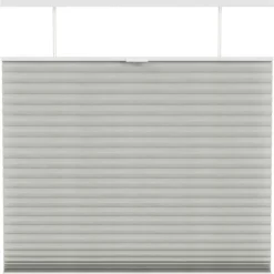 Fenstr plisségordijn Sidney dubbel 45mm transparant - linnen (25514) Online