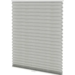 Fenstr plisségordijn Sidney dubbel 45mm transparant - linnen (25514) Online