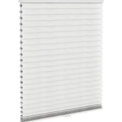 Fenstr plisségordijn Sidney dubbel 45mm transparant - off-white (10718) Clearance