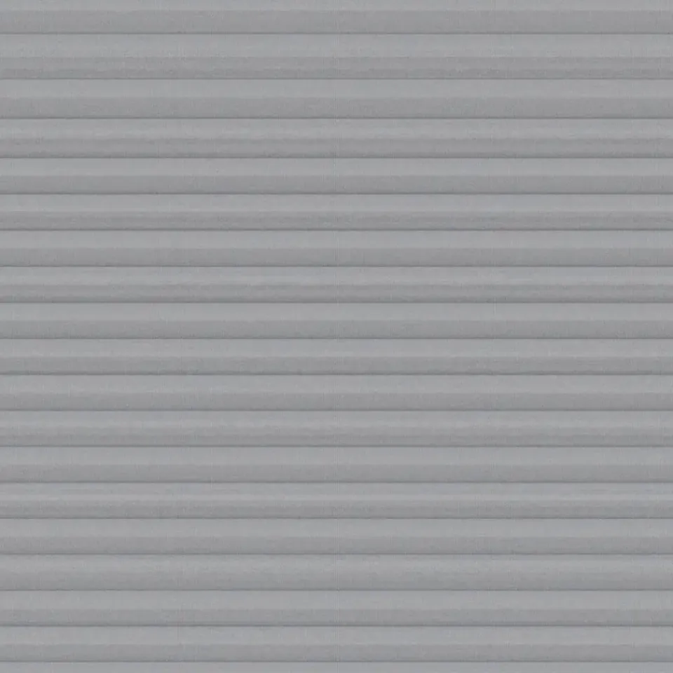 Fenstr plisségordijn Toronto dubbel 25mm lichtdoorlatend - donkergrijs (20514) New