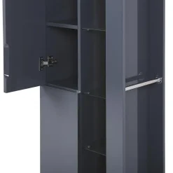 Beliani FIGUERES - Badkamermeubel - Grijs - MDF