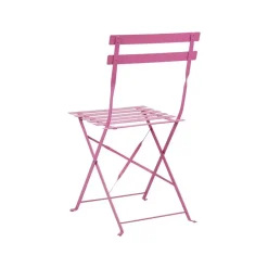Beliani FIORI - Bistroset voor 2 - Roze - Staal Outlet
