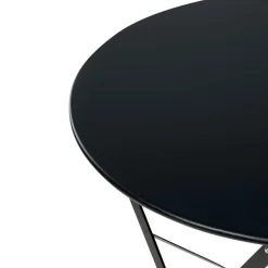 Beliani FIORI - Bistroset voor 2 - Zwart - Staal New