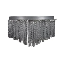 Beliani FIRVIDA - Kroonluchter - Zilver - Metaal Sale