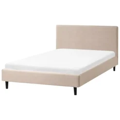 Leen Bakker FITOU - Tweepersoonsbed - Beige - 120 x 200 cm - Polyester Outlet